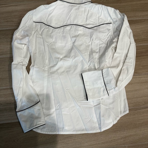 Beautiful Ralph Lauren Western Snap buttons shirt beaded size L cowboy shirt - Picture 10 of 13